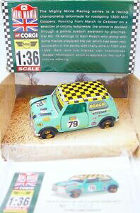 yzzr[ ͌^ fJ[ R[M[[X~jN[p[[`[VO~j}jAfJ[corgi toys 136 morris mini cooper 034;roach034; racing mini mania model car mib00