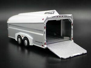 yzzr[ ͌^ fJ[ aerovault mkii enclosed car hauler trailer opening door164 scale diecast modelaerovault mkii enclosed car hauler trailer o