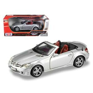 yzzr[ ͌^ fJ[ 1182005ZfXslk 55 amgVo[_CJXgfJ[2005 mercedes slk 55 amg silver with retractable roof 118 diecast model car
