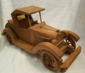 【送料無料】ホビー 模型車 モデルカー ヴィンテージクラシックカーモデル＃vintage wooden handcrafted classic car 1930 model 034;a034; collectible