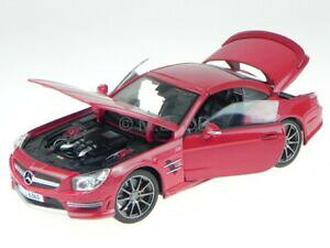 yzzr[ ͌^ fJ[ ZfXmercedes r231 sl 63 amg 2013 red hardtop modelcar 36199 maisto 118