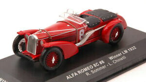 【送料無料】ホビー 模型車 モデルカー モデルカー143 ixoモデルアルファロメオ8cn8lm 1932 rsommmodel car scale 143 ixo model alfa romeo 8 c n8 winner lm 1932 rsomm