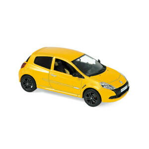 �y���������z�z�r�[ �͌^�� ���f���J�[ ���m�[�N���I�X�P�[�����f���J�[norev 517589 renault clio rs yellow 2009 scale 143 model car