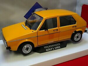 yzzr[ ͌^ fJ[ XP[fJ[StIWsolido 118 scale model car 1984 vw golf l orange