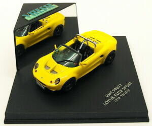 yzzr[ ͌^ fJ[ XP[fJ[[^XG[[X|[cvitesse 143 scale model car vmc99027 1998 lotus elise sportyellow