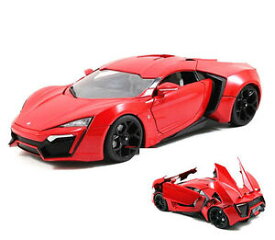 【送料無料】ホビー 模型車 モデルカー ダイカストモデルカーロードスターjada 118 furious 8 lykan hypersport diecast metal model car roadster in box