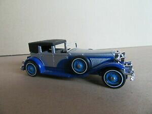 �y���������z�z�r�[ �͌^�� ���f���J�[ �}�b�`���f���^�E���J�[�V���o�[441l matchbox y4 model j duesenberg town car 1930 silver amp; blue