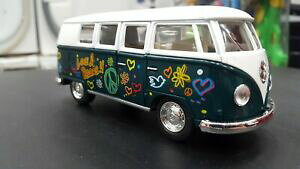 yzzr[ ͌^ fJ[ tHNX[QtHNX[QNVbNoXfXP[1962 vw volkswagen classical bus green kinsmart car toy model 132 scale metal