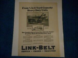 yzzr[ ͌^ fJ[ NxgAho^CYgfsbN1930 link belt co advertisement model k55 amp; k25 pictured pic on rail car