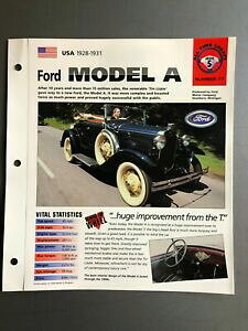 yzzr[ ͌^ fJ[ tH[hfzbgXybNV[gtH_ptbg1928 1931 ford model a convertible imp hot cars spec sheet folder brochure