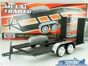 yzzr[ ͌^ fJ[ g[[fXP[tbgxbhzC[X[vcar vehicle trailer model 124 scale flat bed motormax 4 wheel fold down ramps k