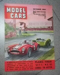 yzzr[ ͌^ fJ[ [^[X|[cfJ[VFmodel cars october 1964 motorsport go well go shell