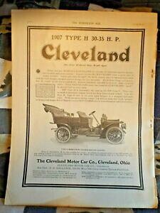 �y���������z�z�r�[ �͌^�� ���f���J�[ �N���[�u�����h���f�������c�[�����O1907 cleveland model 034;h034; touring car, the car without a weak spot