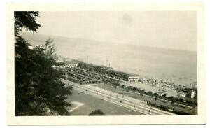 yzzr[ ͌^ fJ[ r[`fVo[vgearly model cars parked on beach silver print 1900s