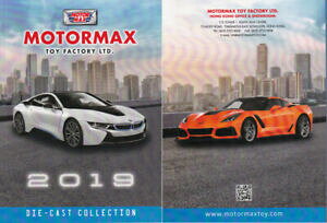 yzzr[ ͌^ fJ[ fJ[}KWubNubNbgJ^Omodel car magazine book booklet motormax catalog motormax 2019 pag99 m