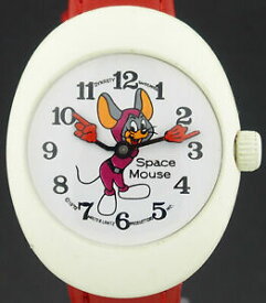 【送料無料】腕時計　ヴィンテージウォルターランツスペースマウスキャターウォッチvintage 1970s walter lantz space mouse cartoon character watch