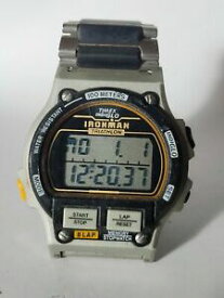 【送料無料】腕時計　ヴィンテージアイアンマントライアスロンエナジャイザーバッテリーインストールvintage timex ironman triathlon watch energizer battery installed