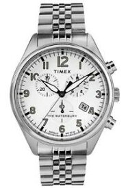 【送料無料】腕時計　タイムスメンズウォーターベリークロノグラフステンレススチールブレスレットウォッチtimex mens waterbury chronograph stainless steel bracelet watch tw2r88500