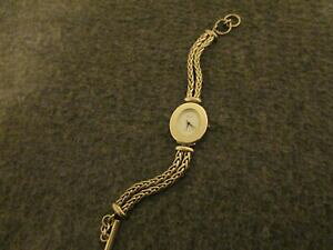 yzrv@X^[OVo[fB[XgOuXbgEHb`obgOecclissi sterling silver womens toggle bracelet watch 3621 batt 57grams