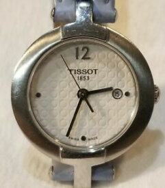 【送料無料】腕時計　ティソピンキーサファイアクリスタルtissot pinky date sapphire crystal wrist watch