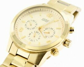 【送料無料】腕時計　メンズゴールドトーンクロノグラフバッテリーguess mens goldtone chronograph wrist watch u15061g2 battery
