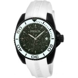 【送料無料】腕時計　インビクタエンジェルラウンドチャコールアナログホワイトシリコンウォッチinvicta angel 22705 womens round charcoal analog date white silicone watch