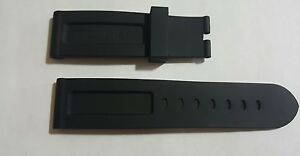腕時計　イタリアィチーネパネライウォッチラバーストラップicine panerai watch 24mm rubber strap made in italy
