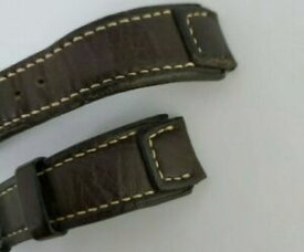 【送料無料】腕時計　パイロットブラウンカーフレザーウォッチストラップラグauthentic iwc pilots brown calf leather watch strap 18mm lug used