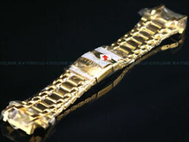 【送料無料】腕時計　インビクタリザーブマグナムゴールドポリッシュブレスレットauthentic 34mm invicta reserve magnum 18k gold ip high polished bracelet