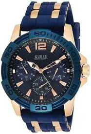 【送料無料】腕時計　メンズオアシスツートンステンレススチールguess mens w0366g4 oasis twotone stainless steel watch