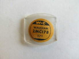 【送料無料】腕時計　ウォルサムガラスクリスタルウォッチクラフトベントトナウwaltham 178 mm by 171 mm glass wristwatch crystal watchcraft bent tonneau