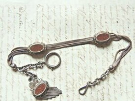 【送料無料】腕時計　アンシエンヌチェインドモントルグーセアンアージェントマスフエビジューancienne chaine de montre a gousset en argent massif et email bijoux