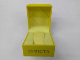 【送料無料】腕時計　invicta authentic yellow watch box storage case presentation display medium