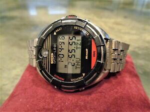 yzrv@Be[WA^CbNX}CN\tgf[^NEHb`[P[Xf[^Nvintage rare timex microsoft data link 150 astronaut watch large case datalink