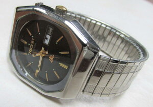 yzrv@Be[WR[YEBhEWGvintage ricoh automatic mens wristwatch w date window 21jewels ~ 1b2507