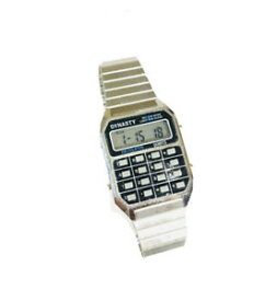 【送料無料】腕時計　ヴィンテージvintage dynasty calculator stop watch lcd alarm quartz wrist watch 1162m