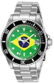 【送料無料】腕時計　インビクタプロダイバーメンズワールドサッカーブラジルエディションウォッチinvicta pro diver automatic mens 40mm world soccer brazil edition watch 28699