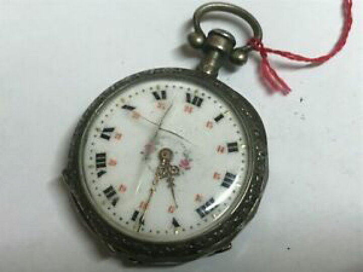 【送料無料】腕時計 モントレグーセットアシリンドレアルジャンマッシフフォンシオンヌデアールヌーヴォーmontre gousset a cylindre argent massif fonctionne decor art nouveau hokushin 腕時計 モントレグーセットエンアージェントmontre gousset en argent n 43118