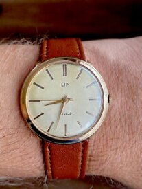 【送料無料】腕時計　リップウォッチヴィンテージゴールドメッキlip watch vintage r23b 1950’s gold plated 1950’s