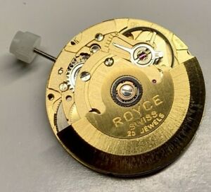 腕時計　オリジナルスイスoriginal eta 28242 automatic uhrwerk swiss made 25 jewels werk goldfarben