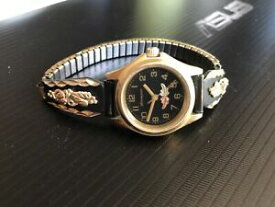 【送料無料】腕時計　レディースゴールドスタンパーヴィンテージゴールドウォッチスイスladies 12k gold stamper vintage gold watch, water resistant,swiss movement
