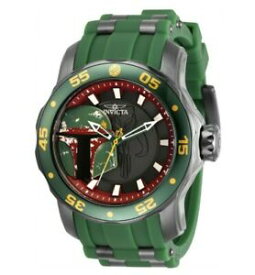 【送料無料】腕時計　インビクタスターウォーズボバフェットメンズグリーンウォッチinvicta star wars boba fett mens 48mm limited edition green watch 32517