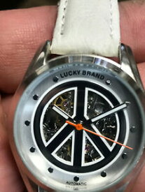 【送料無料】腕時計　ラッキーブランドピースサイン