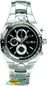 【送料無料】腕時計　パルサーブランドアラームクロノメンウォッチブレスレットpf3805x1 pulsar brand gents alarm chrono men gift watch 100m date bracelet