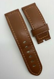 【送料無料】腕時計　ィチーネパネライブラウンカーフレザータンウォッチストラップauthentic icine panerai 24mm x 22mm brown calf leather tang watch strap oem