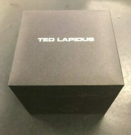 【送料無料】腕時計　シルクインサートデザイナーウォッチボックスauthentic ted lapidus retail designer watch box with silk insert