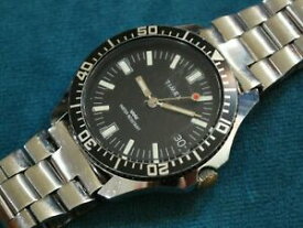 【送料無料】腕時計　ヴィンテージマニュアルダイバーウォッチvintage timex ref 24512 manual wind mens diver watch w date19821984