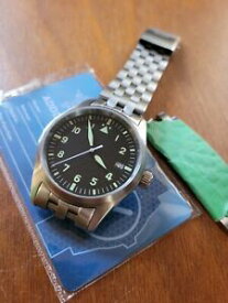 【送料無料】腕時計　アディズダイブステンレススチールウォッチミントaddies dive stainless steel watch nh35 automatic movement, mint condition