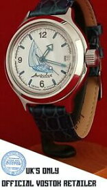 【送料無料】腕時計　ボストークセイルロシア vostok sail amphibia russian watch icial uk retailer
