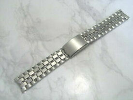 【送料無料】腕時計　ヴィンテージエンドステンレススチールブレスレットvintage nos 1970s jit 18mm curved end stainless steel bracelet *7006